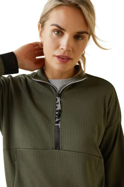 Ariat Breathe 1/2 Zip Genser for kvinner