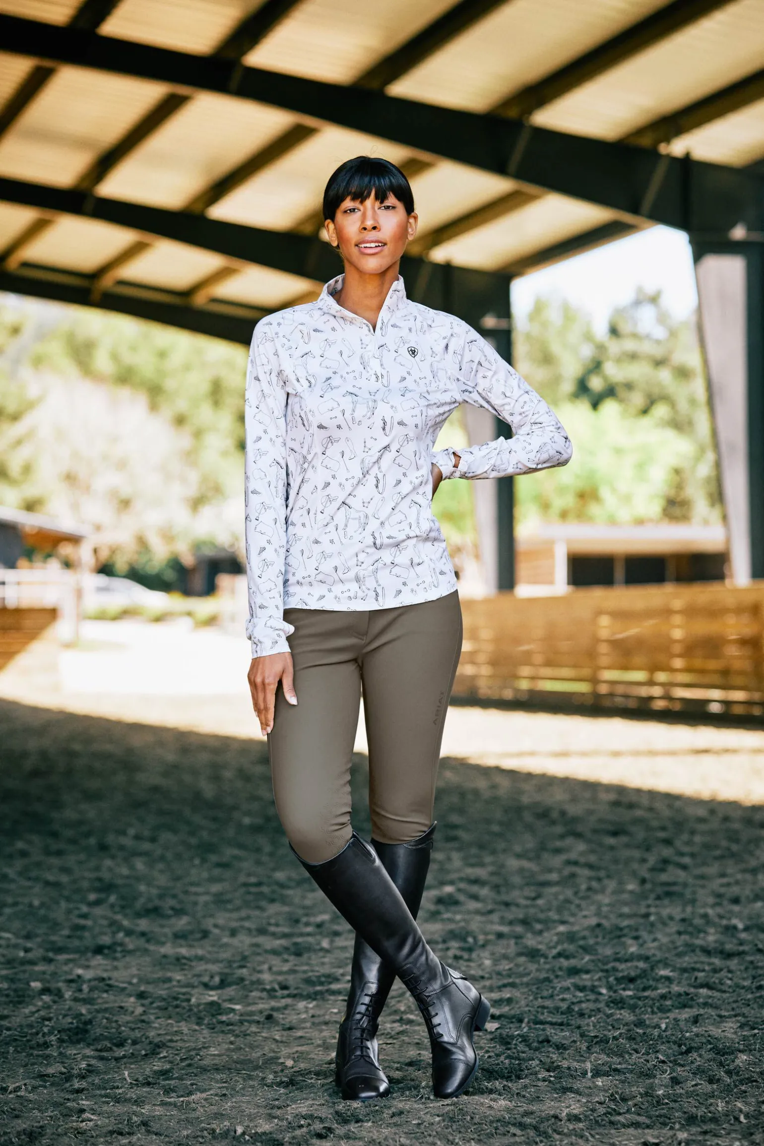 Ariat Palisade Cocoa ridestøvler, dame