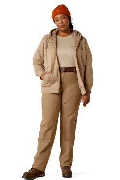 Ariat Rebar All-Weather Sherpa Hettegenser med glidelås