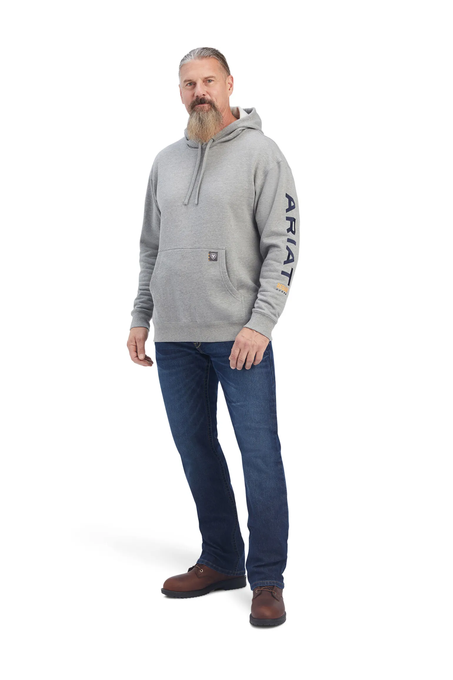 Ariat Rebar Grafisk Hettegenser