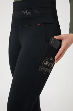 B Vertigo Caitlin helforsterket ridetights med høyt liv til dame