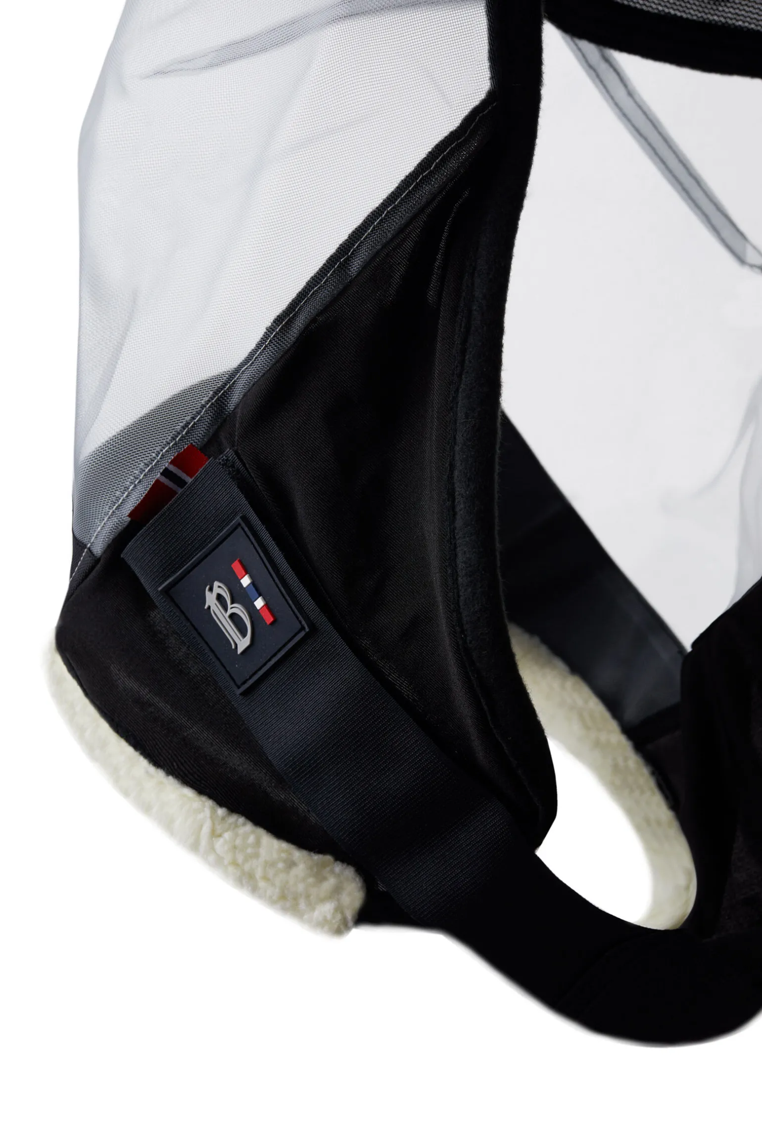 B Vertigo Delux fluemaske med fuskepels