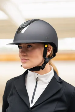 B Vertigo Majoris Mips hjelm med pyntesteiner