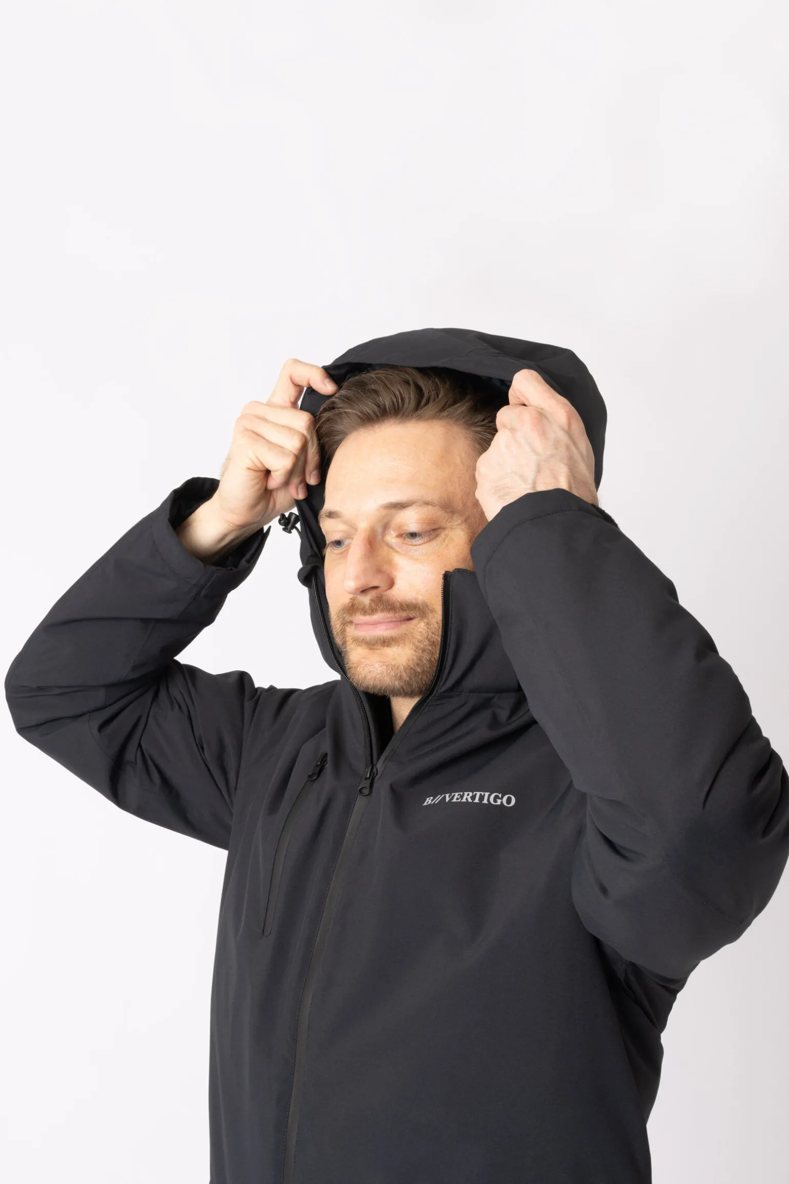 B Vertigo Milo vanntett parkas til herre