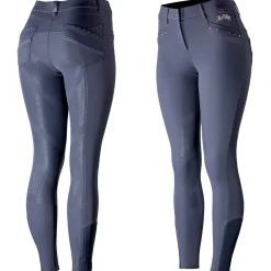 B Vertigo Olivia helforsterket ridebukse med silikon, dame