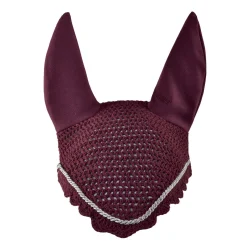 Eskadron ridehette med sølvkant