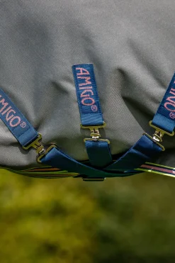 Horseware Amigo Bravo 12 Plus utedekken med avtakbar hals, 0g