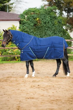 Horseware Rambo Plus Vari-Layer stalldekken med avtakbar hals, 450 g