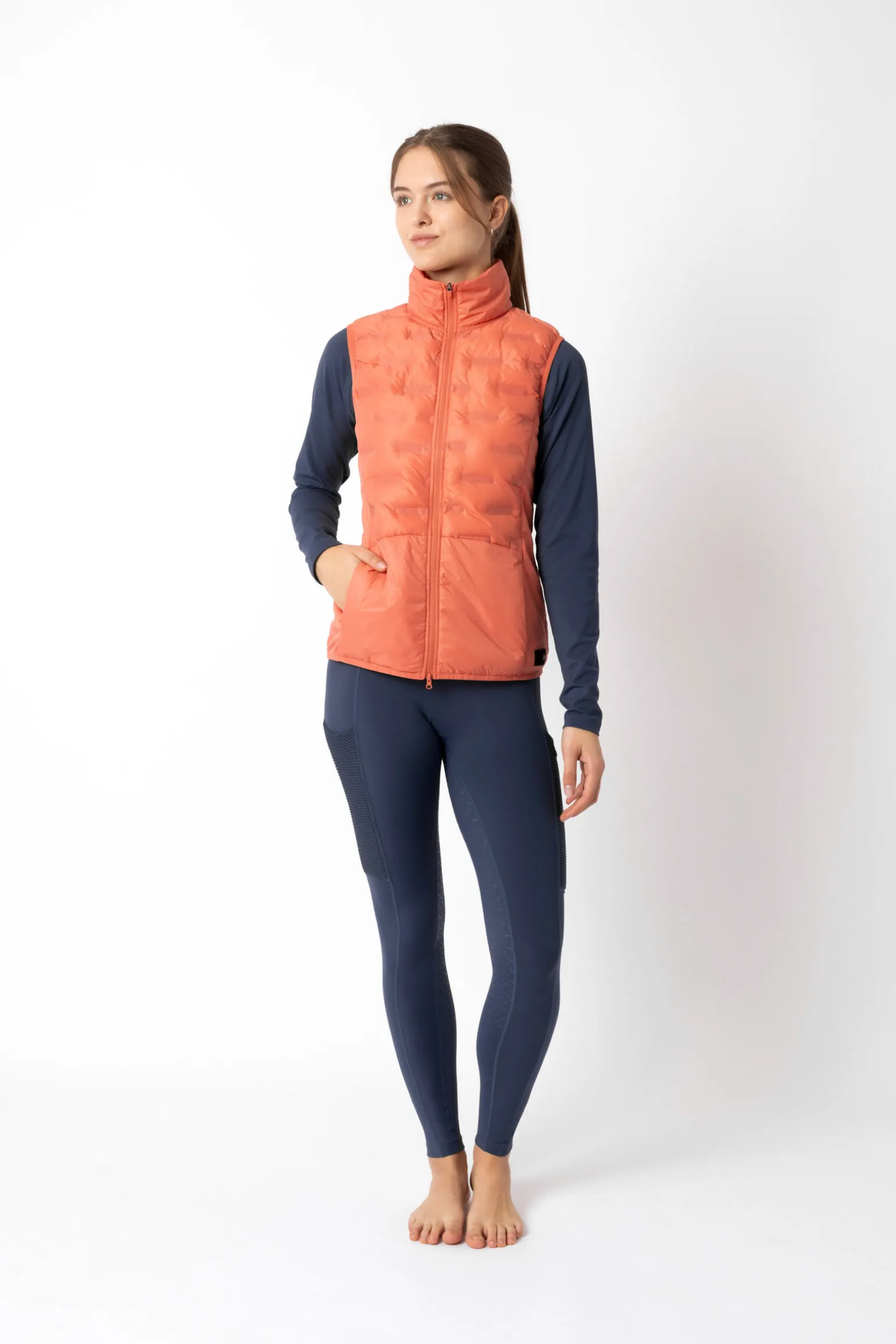 Horze Adela lettfôret, funksjonell ridevest til dame