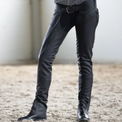 Horze Blake helchaps i lær