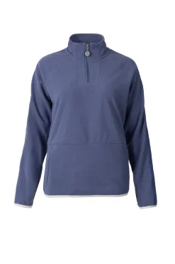 Horze Christa ridejakke i fleece med halv glidelås, til dame