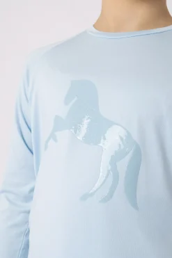 Horze Flora funksjonell langermet genser til barn