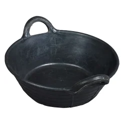 Horze forkrybbe i gummi, medium