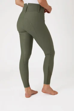 Horze Indira helforsterkede ridebukser med høyt liv til dame