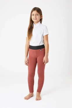 Horze Leighton Teens helforsterkede ridetights med silikon og varmt fôr