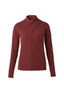 Horze Raquel treningsskjorte med høy hals, dame