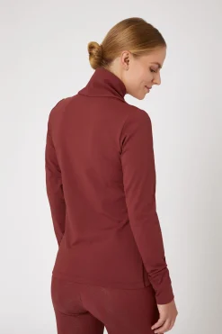 Horze Raquel treningsskjorte med høy hals, dame