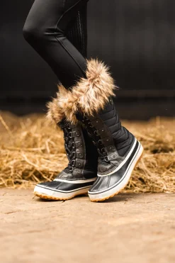 Horze vintersko med pelsfôr til dame