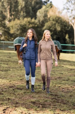 Horze Zoe lett vattert damejakke