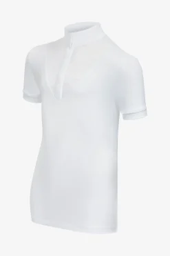 LeMieux Young Rider Eva kortermet skjorte for stevner