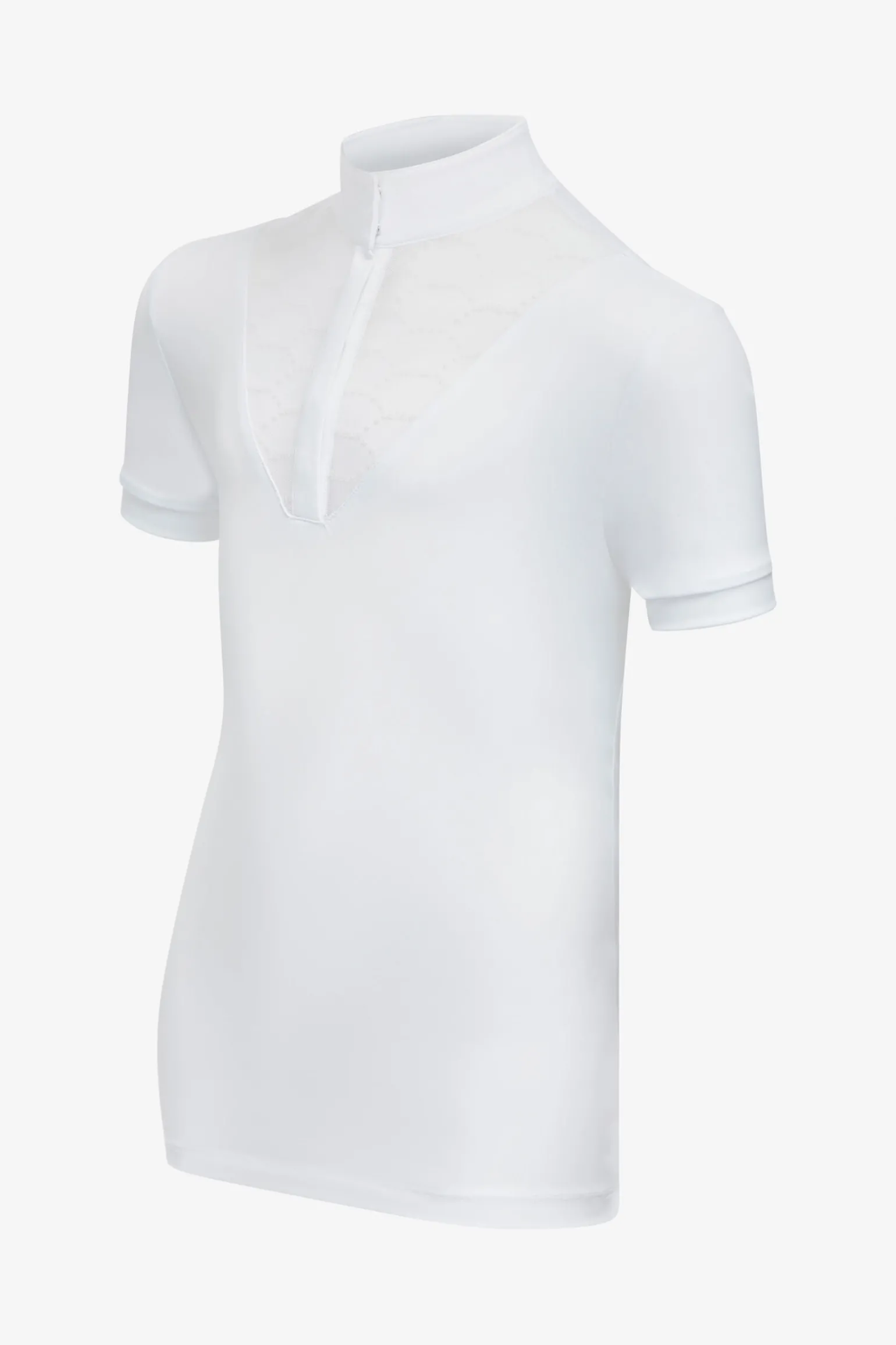 LeMieux Young Rider Eva kortermet skjorte for stevner