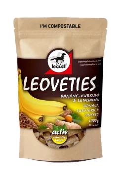 Leovet Leoveties Banana, trumeric and linseed, 1 Kg