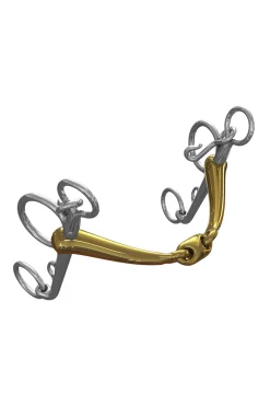 NS Bits Tranz, 16 mm, tredelt pelham, 7 cm sjenkler