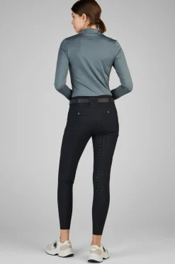 Pikeur Linnett nahtlos heforsterkede ridetights til dame med høyt liv og full seat