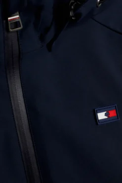 Tommy Hilfiger Equestrian vanntett bomberregnjakke for kvinner