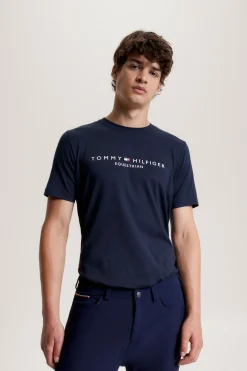Tommy Hilfiger Equestrian Williamsburg T-skjorte med grafisk trykk og korte ermer